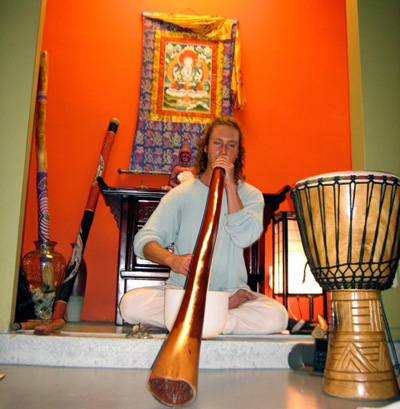Gabriel Braun, a gifted multi-instrumentalist and Bhakti yogi